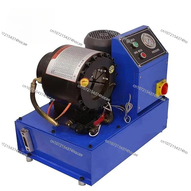 customized Hydraulic Hose Crimping Machine 1.5 Inch with 8 Sets of Dies for Professional Use in the Field of Hydraulics
