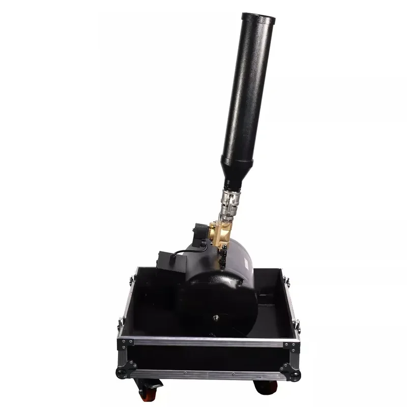 CN13 Confetti Machine Streamer Launcher with 15-25m Spray Height 100W Power Remote Control Flight Case-Stadium & Stage