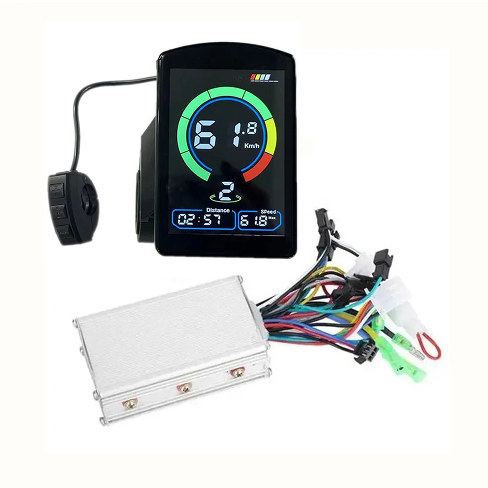 Brushless Controller 350W Waterproof Colour NC-81F LCD Display Electric Bicycle Scooter For E-Bike Bicycle Scooter Panel Parts
