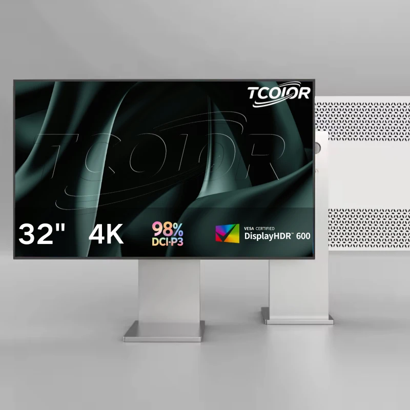 Monitor 4K de 32 pulgadas Módulo original LG NanoIPS 98% DCI-P3 100% sRGB HDR 600 para estación de trabajo en color profesional de diseñadores