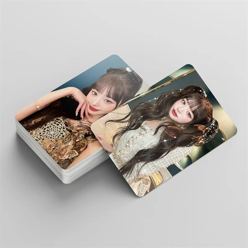 KPOP IVE Jang metadata Young Album, LOMOCard, WonYoung Rei, LIZ, Leesbones, Yujin Income, EUL GirS1 Collection Gift, Postcard, Photo Card, 55PCs, 2024