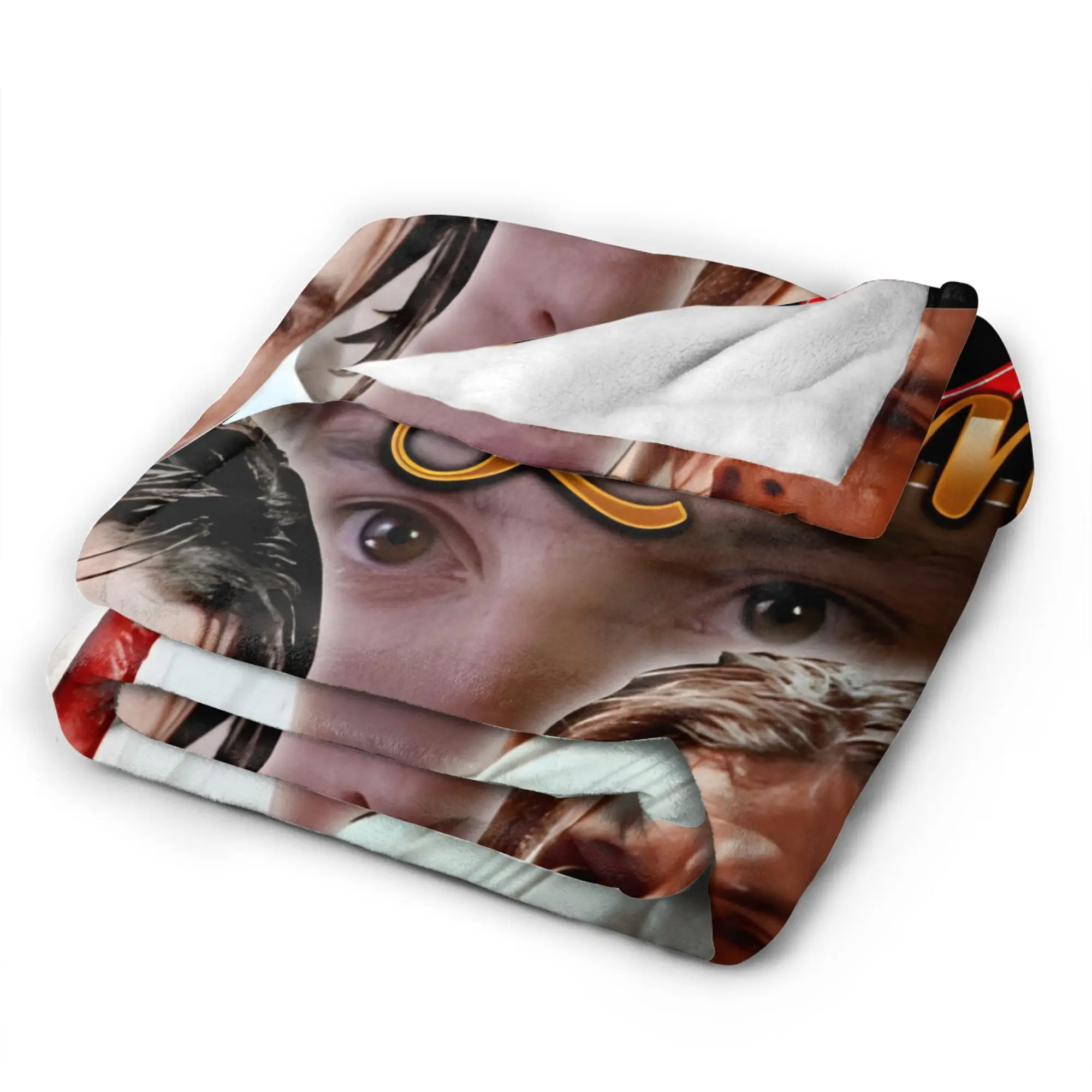 Warm Cozy Blanket Travel Office Billy Loomis  Throw Blanket Funny ScreamMovie Bedspread For Outdoor