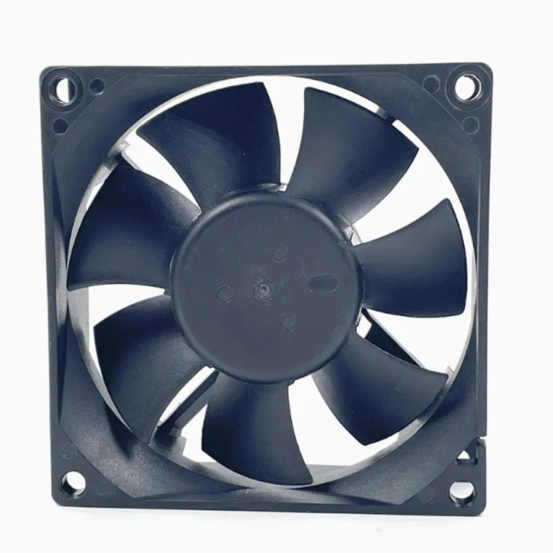 8025 12V 0.65A 8CM 4 pines PWM ventilador de alto volumen de aire PVA080G12Q