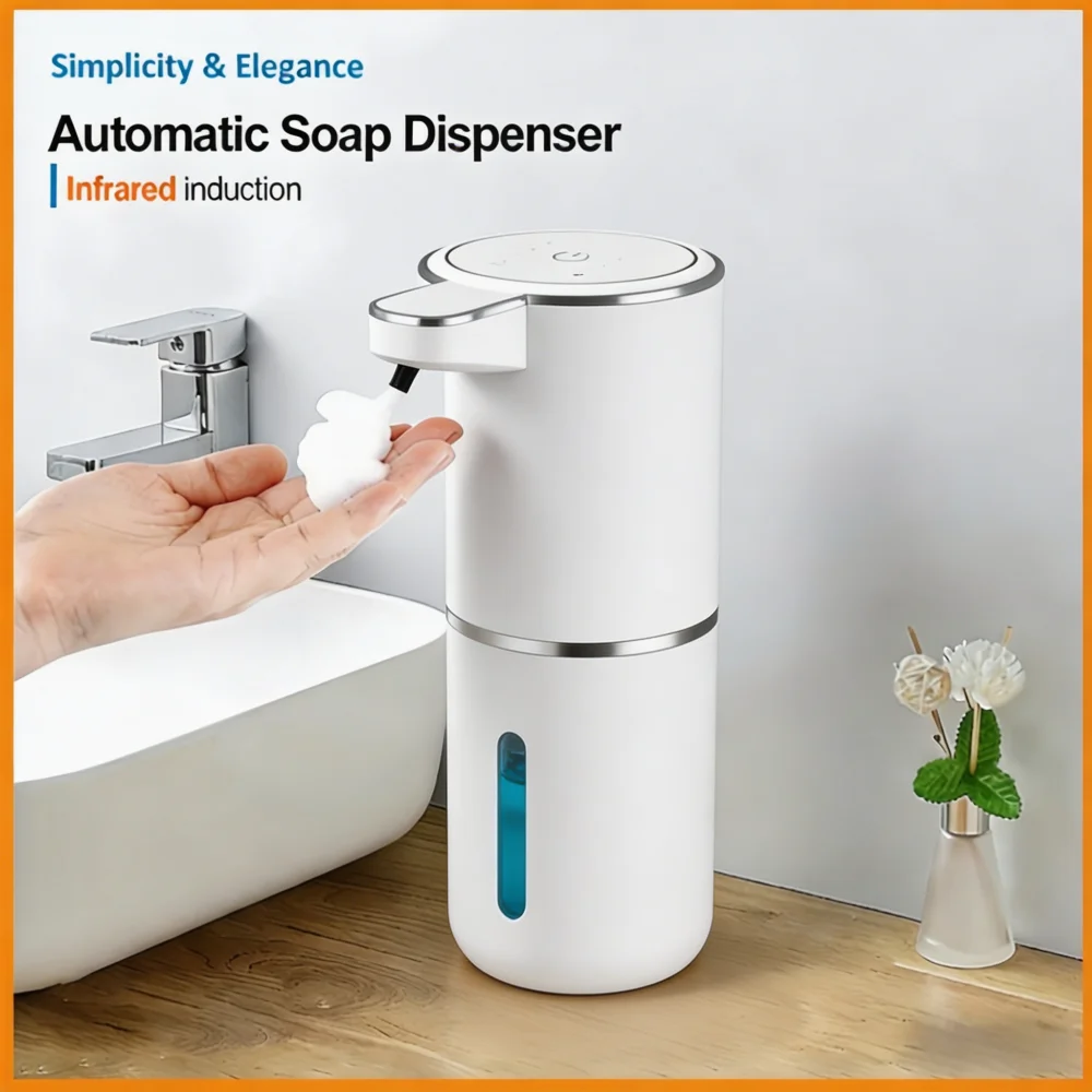

Automatic Sensor Soap Dispenser - Bathroom Intelligent Touchless Hand Sanitizer Machine,Dish Soap Machine for Kitchen