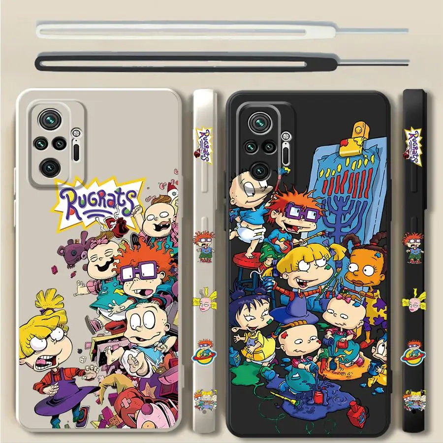 Funda de teléfono con personajes de dibujos animados para Xiaomi Redmi Note 14 Pro Plus 12s 11s 10Lite 10 11 Pro 10 13 12 ProPlus, funda suave