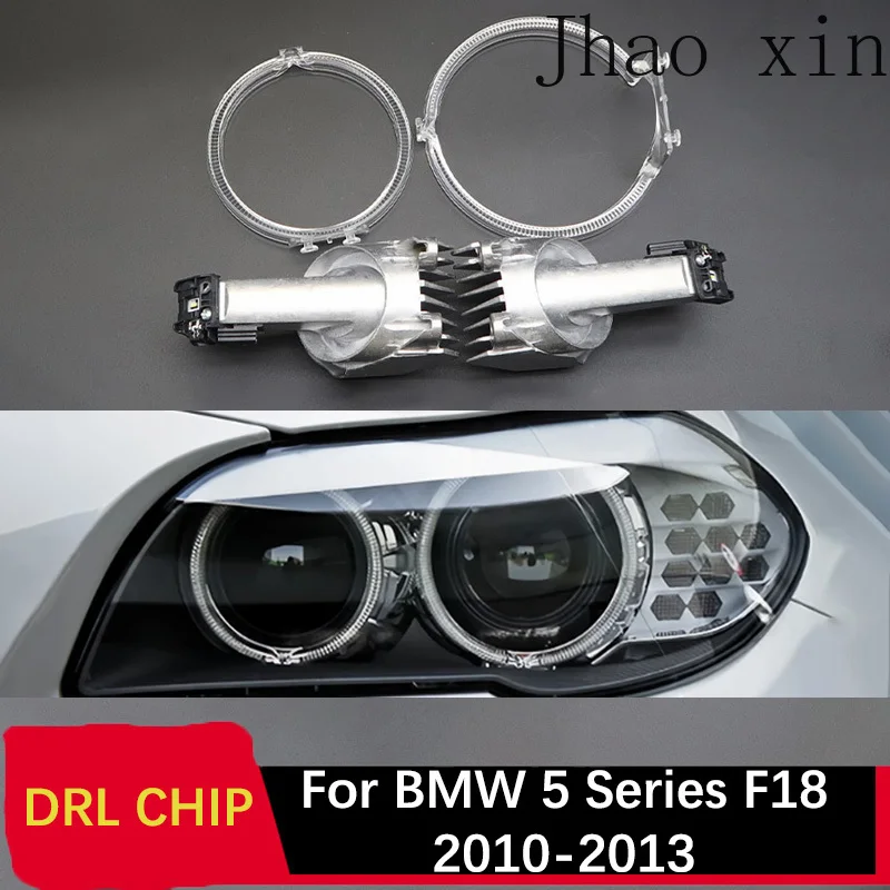 

Светодиодная лампа для BMW 5 серии F18, белый свет, 10-13 г.в., с алюминиевым блоком, дневные ходовые огни (ДХО), плата Angel Eye, балласт
