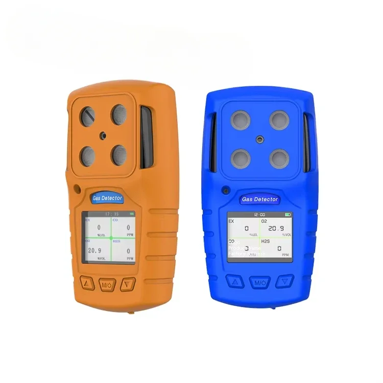 Safewill High Quality Gas Sensor Portable  Gas Monitors Optional EX CO H2S O2 Natural Diffusion Multi Gas Detector Without Pump