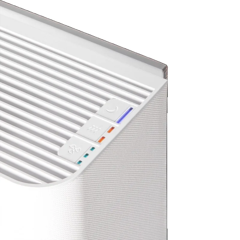 Household electric air purifier HEPA activated carbon filter, smart sensor, silent operation, application control, wall-mounted