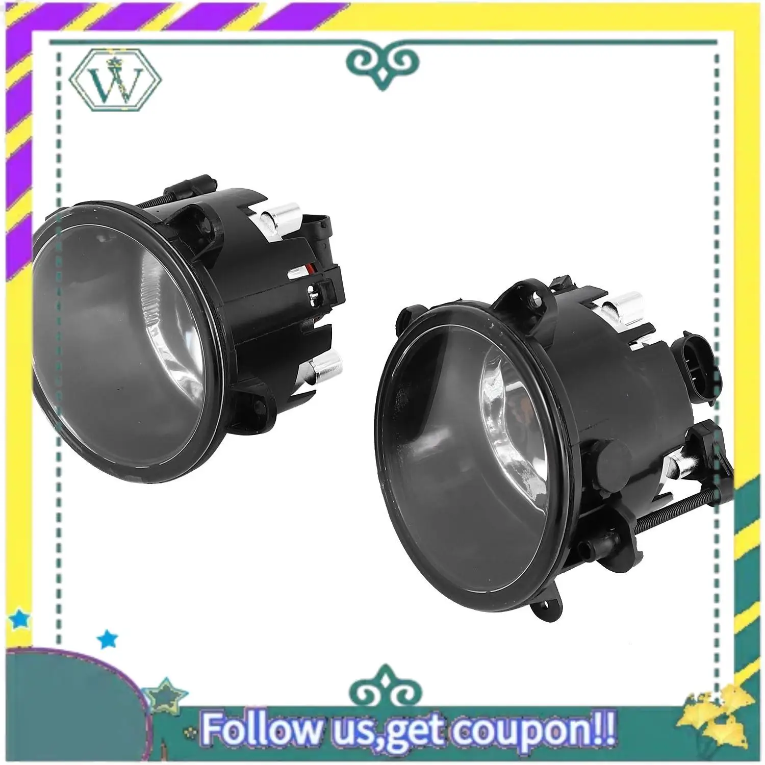 

A82U-Pair For Land Range Rover Sport Discovery 3 Vehicle 2003-2009 Car Oe Parts Xbj000080 Xbj000090 Driving Fog Lights Lamps
