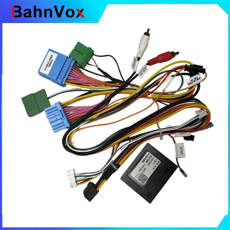 16pin Car Android Radio GPS Wiring Harness Adapter ForHonda Odyssey 200420082din Stereo Plug Power Cable cord Canbus box decord