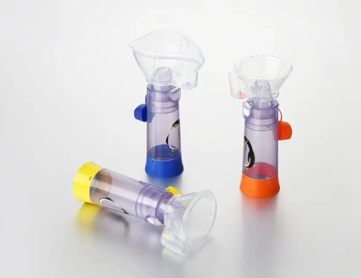 Portable Aerosol storage tank Holding Inhale Spacer for Aerosol