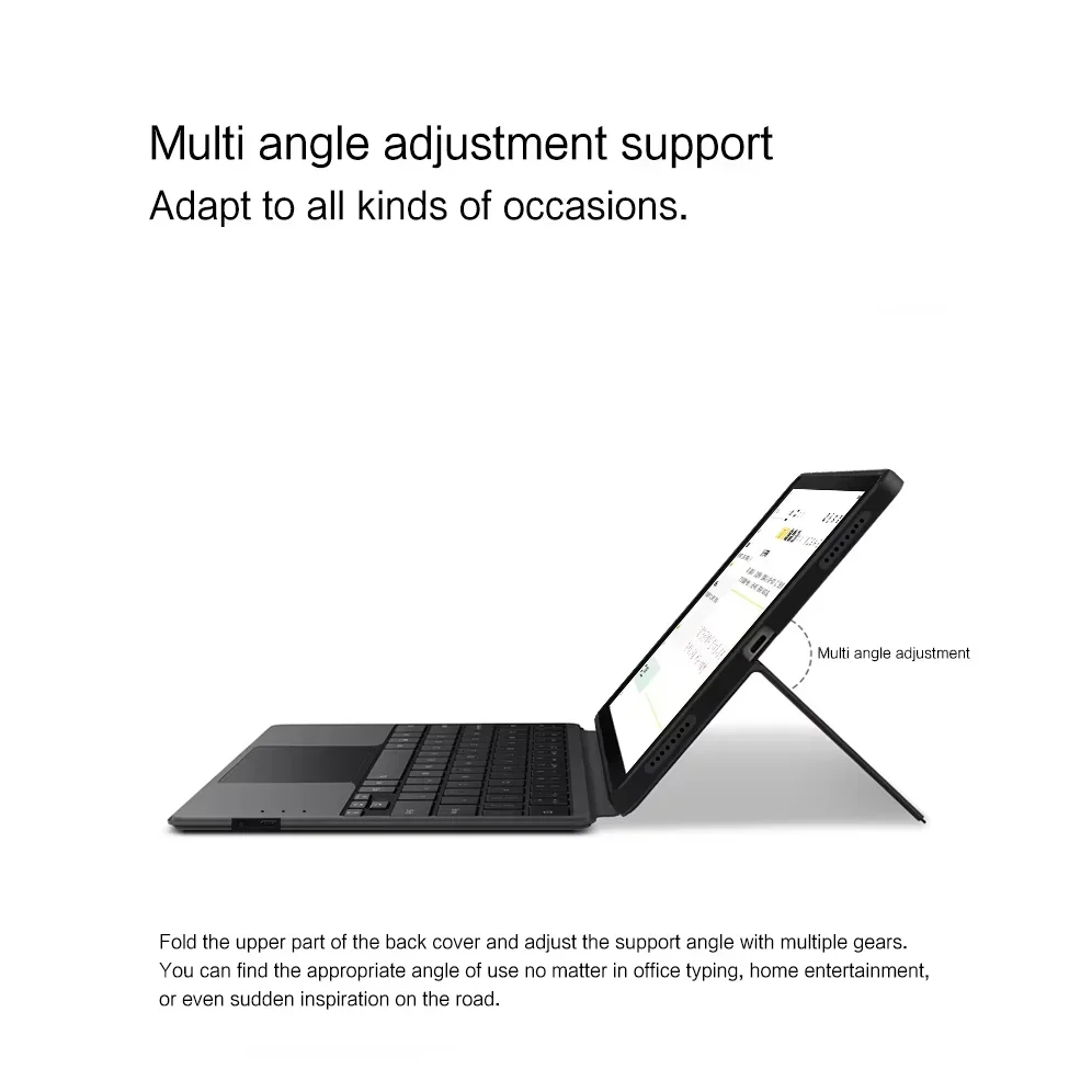 Case With Backlight Keyboard For Samsung Galaxy Tab 12.4'',For Samsung Tab A9 Plus/A11 Plus/S11 11Inch,For S9 FE/S10 Lite 10.9''