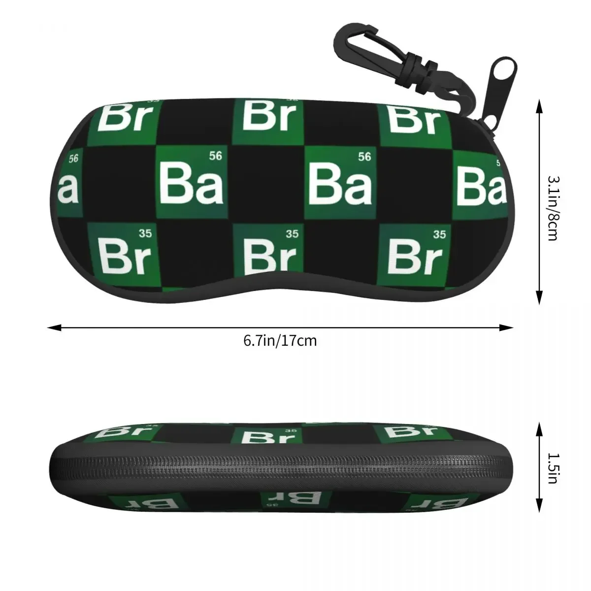 Breaking Bad Elements Shell Eyeglasses Case Men Women Fashion Heisenberg TV Show Glasses Case Sunglasses Box Pouch