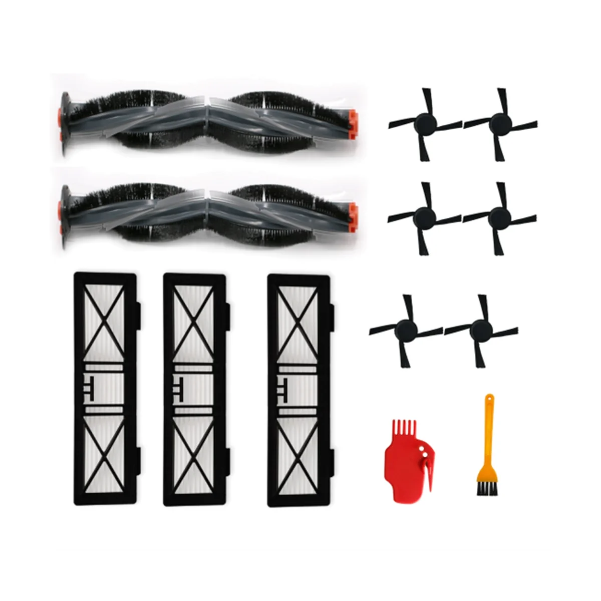 Filter Main Side Brush for D7 D5 D3 D7500 D8500 D800 Robot Vacuum Cleaner Accessories Kit