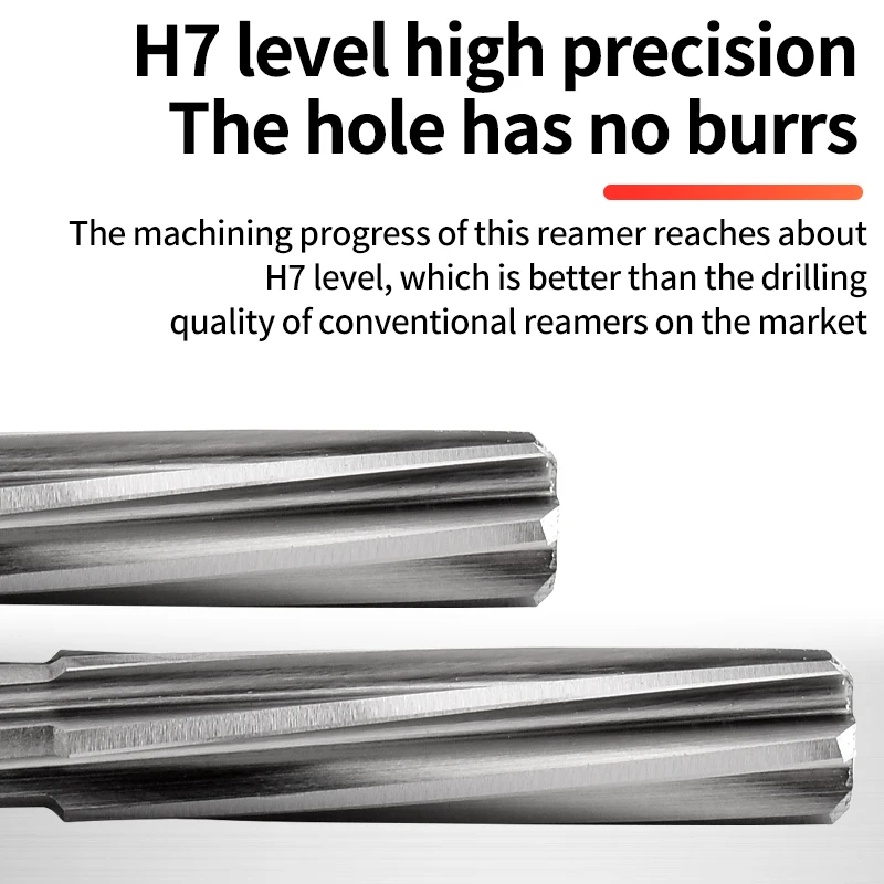 

Развертка машинная метрическая STK Japan HSSE H7 2-20 мм, с квадратной головкой, высококачественный инструмент для обработки отверстий в металле, стали, алюминии
