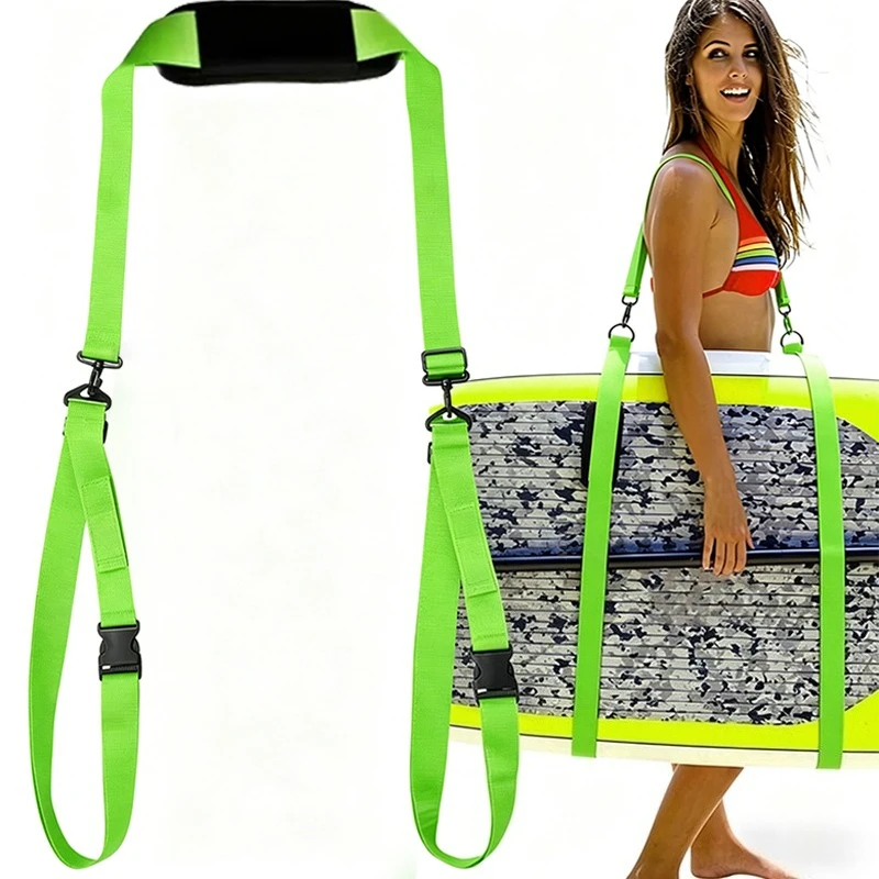 Adjustable Paddle Board Paddleboard Carry Strap with Support Padded Shoulder Sling for Surfboards Longboards Canoe Kayaks