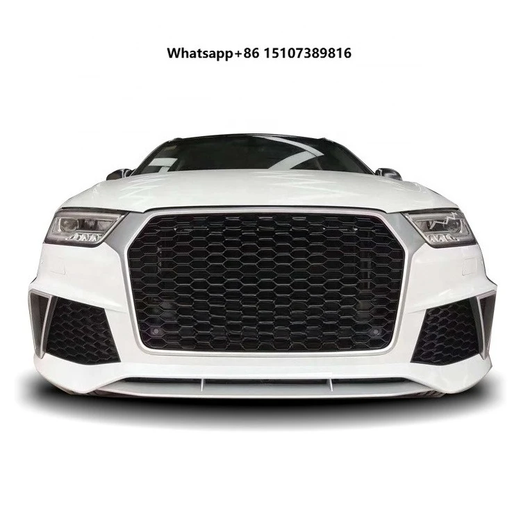 Facelift Star Shine Style High Guality Car Parts Bumpers Front Grills for Q3 Body Kits