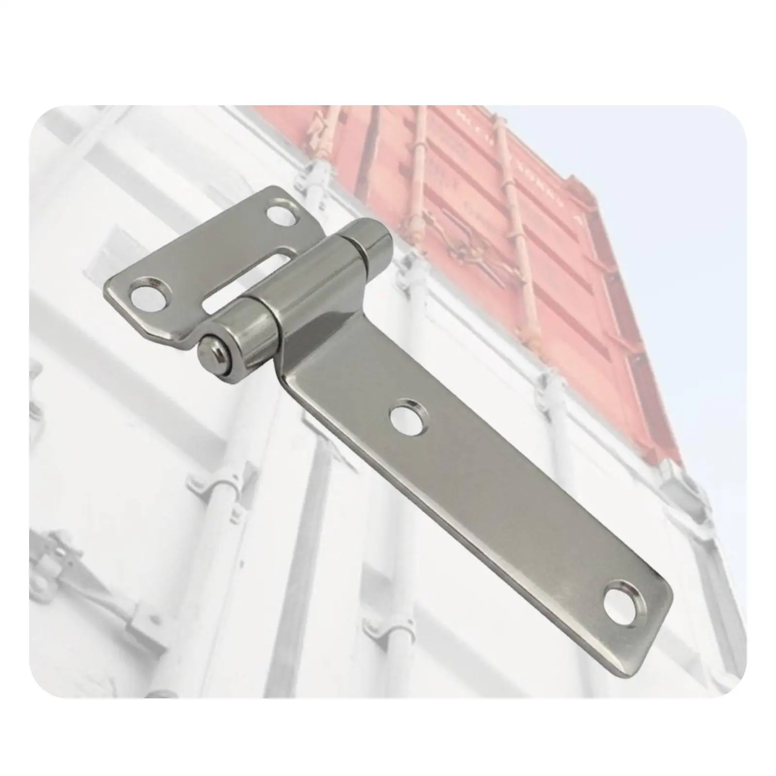  Stainless Steel Container Hinge Boat Hatch Hinge for Doors Gates