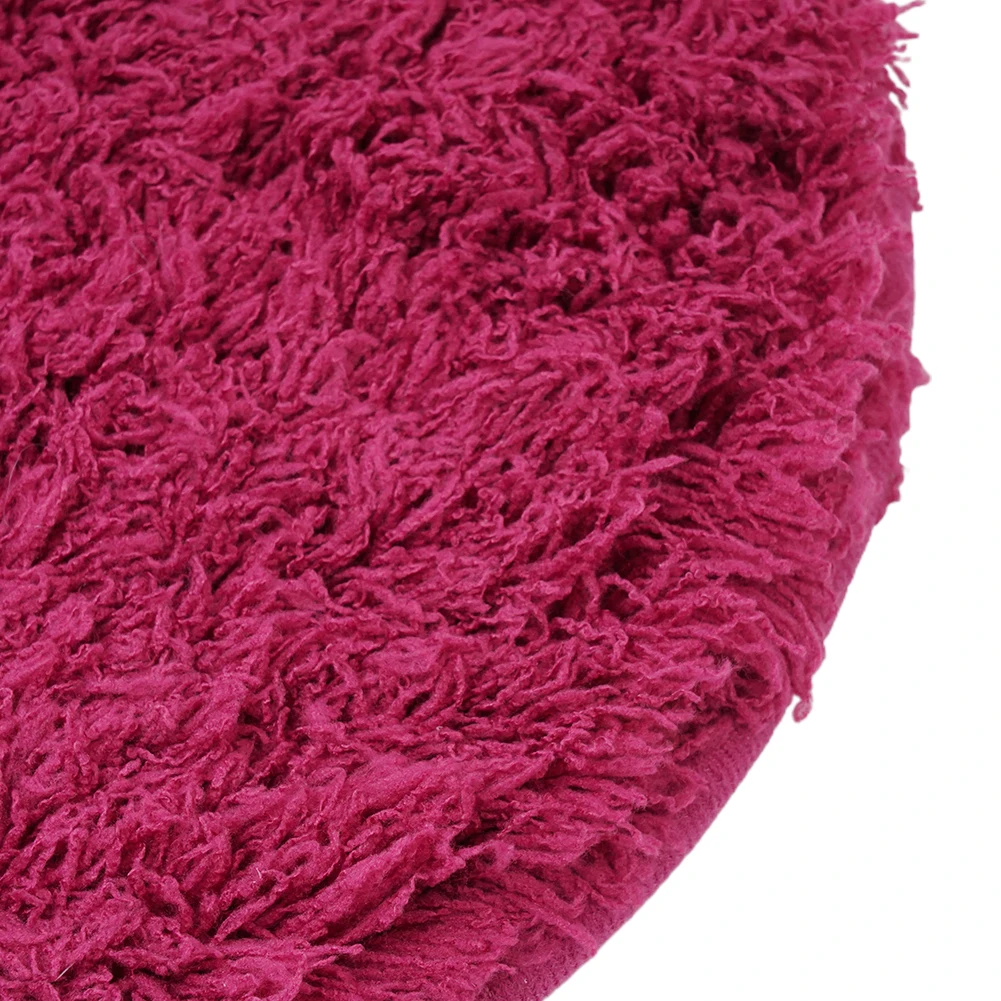 Bath Mats Oval Cashmere Bath Bathroom Bedroom Floor Mat Carpet Living Room Shower Rug Non-Slip Water Absorption Cleaning Tools