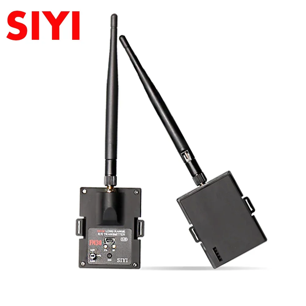 SIYI FM30 2.4G 30KM Radio Module Long Range Datalink Telemetry Bluetooth With FR Receiver/ Mini Receiver Open TX OTA RC Car