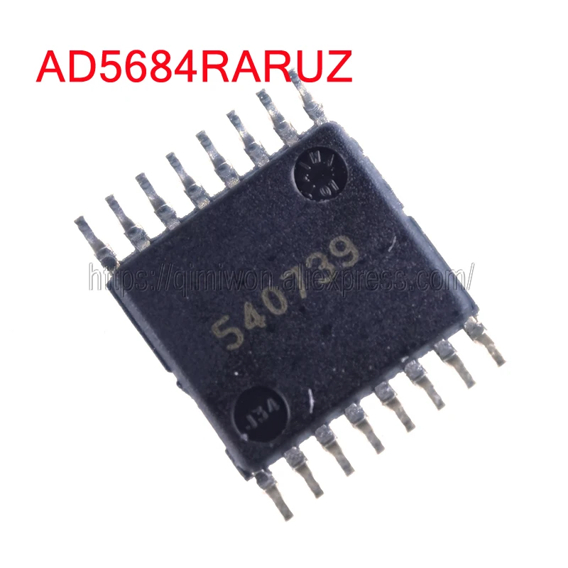 AD5684RARUZ AD5684 TSSOP16 new and original  Digital to Analog Converters - DAC 12-bit 4-ch SPI nanoDAC+with on-chip Ref