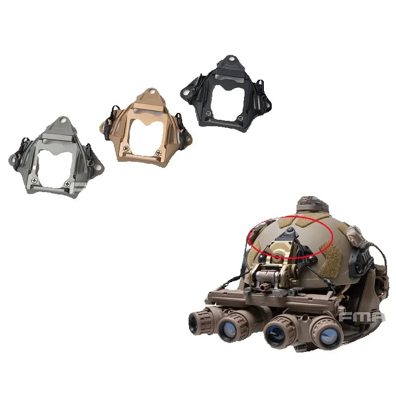 Modułowy system mocowania Bungee FMA Tactical Hunting do hełmu, adapter do mocowania noktowizora NVG, TB1313, kolor BK/DE/FG — 2