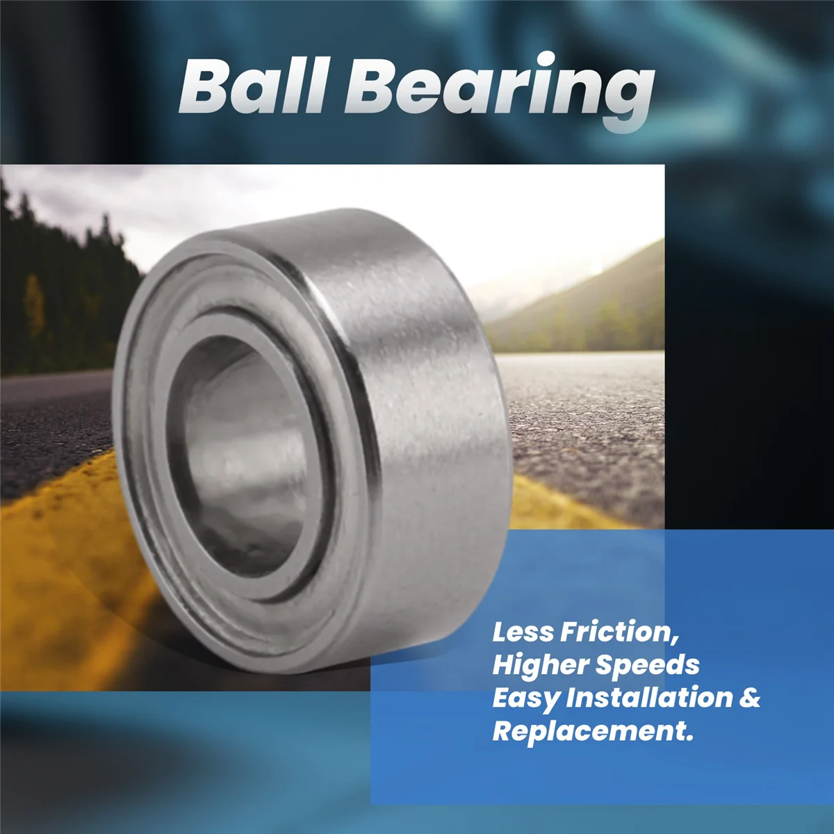 Экологичный комплект шарикоподшипников из 16 шт. для Tamiya TT02 TT-02 TT02D TT-02D 1/10, детали для обновления радиоуправляемого автомобиля, аксессуары