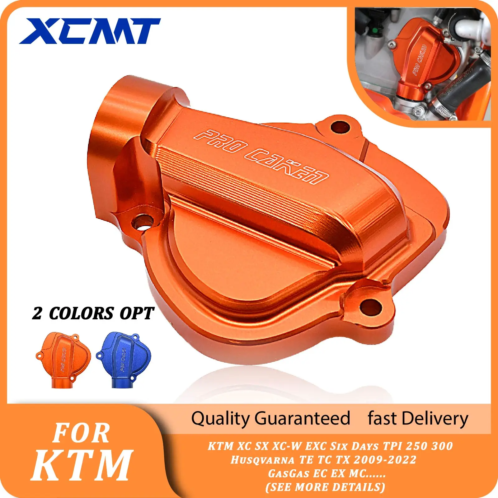 

Motorcycle CNC Exhaust Control Cover For KTM XC SX XC-W EXC Six Days TPI 250 300 GasGas EC EX MC Husqvarna TE TC TX 2009-2022