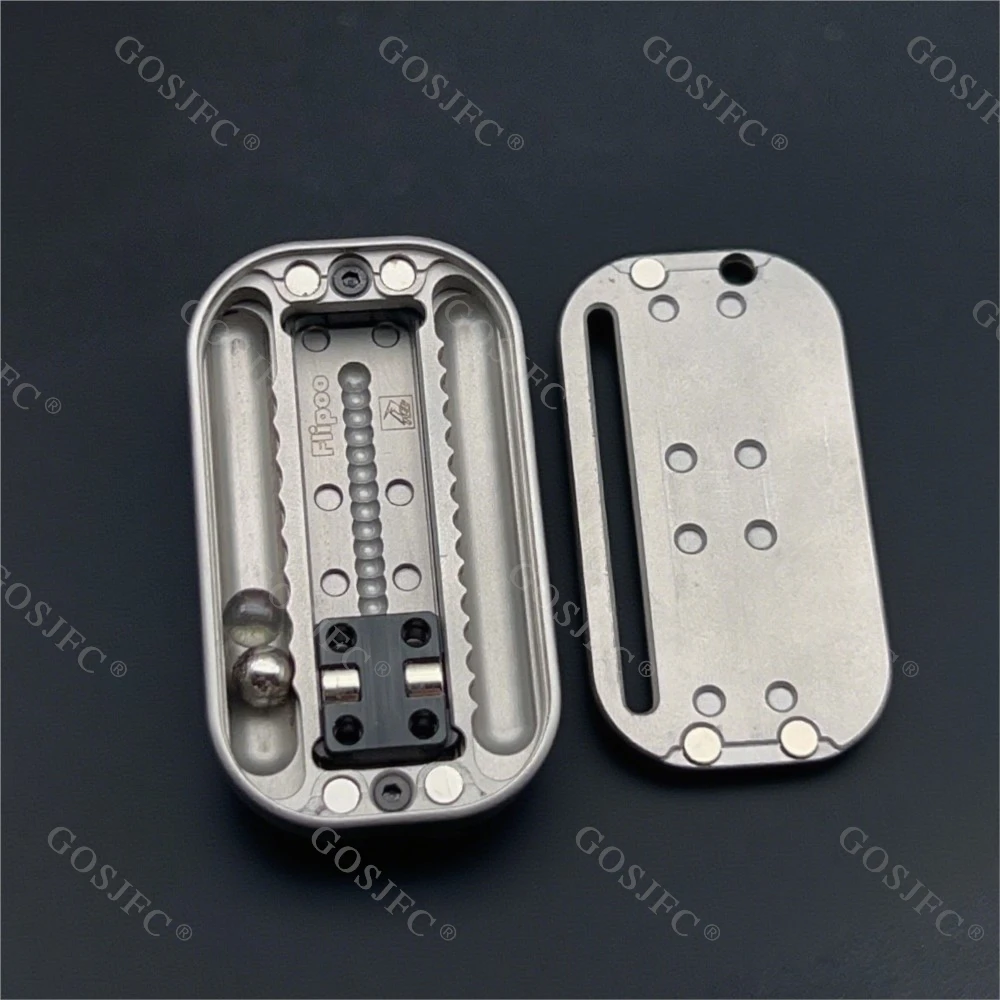 PEL EDC Flipoo フィジェットプッシュスライダー 磁気メカニカル