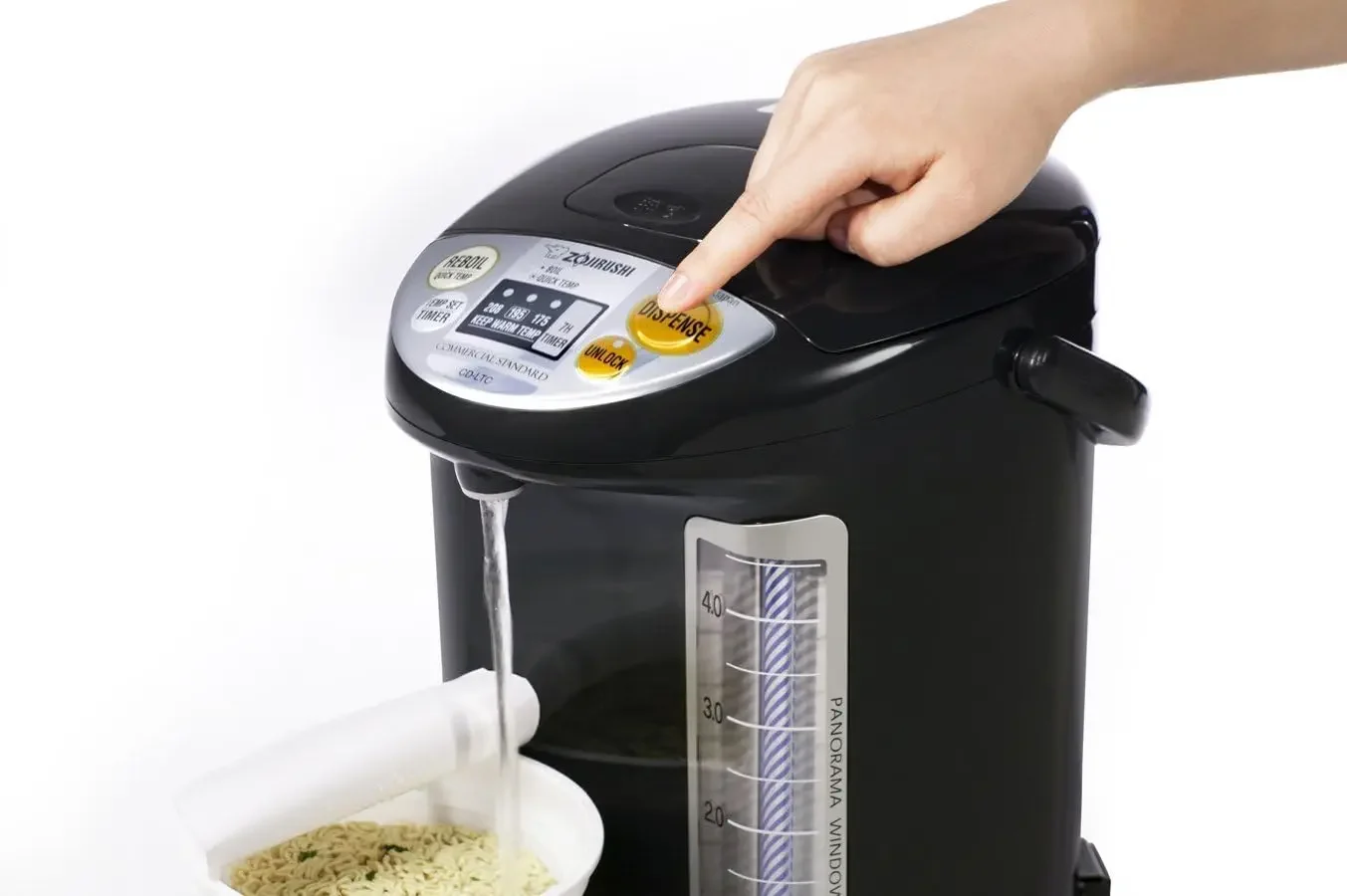 CD-LTC50 Commercial Water Boiler and Warmer (169 oz, Black)