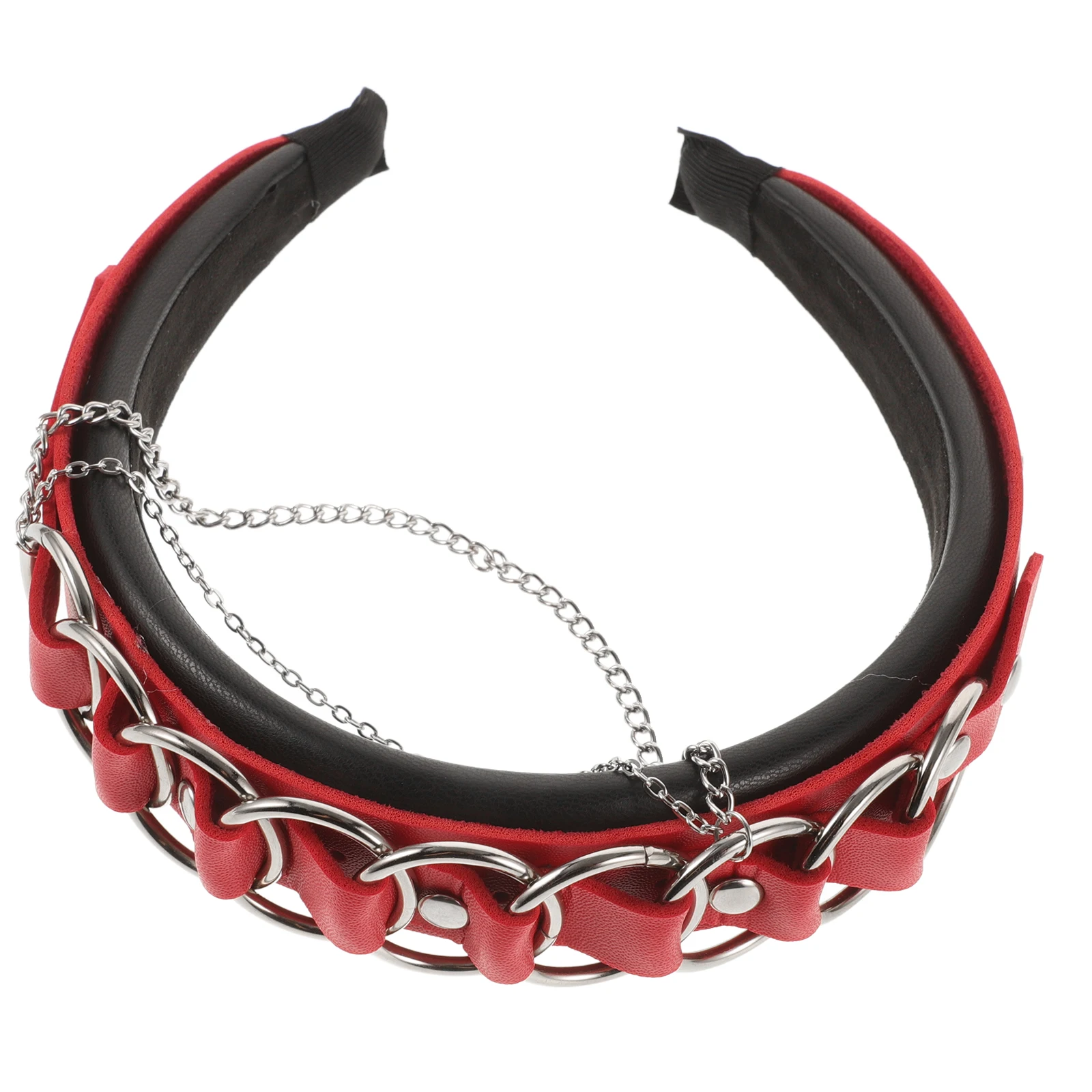 

Gothic Headband Hair Accessories Women Dark Chains Cross Retro Style Punk Lolita Fashion Classic Color Occasions