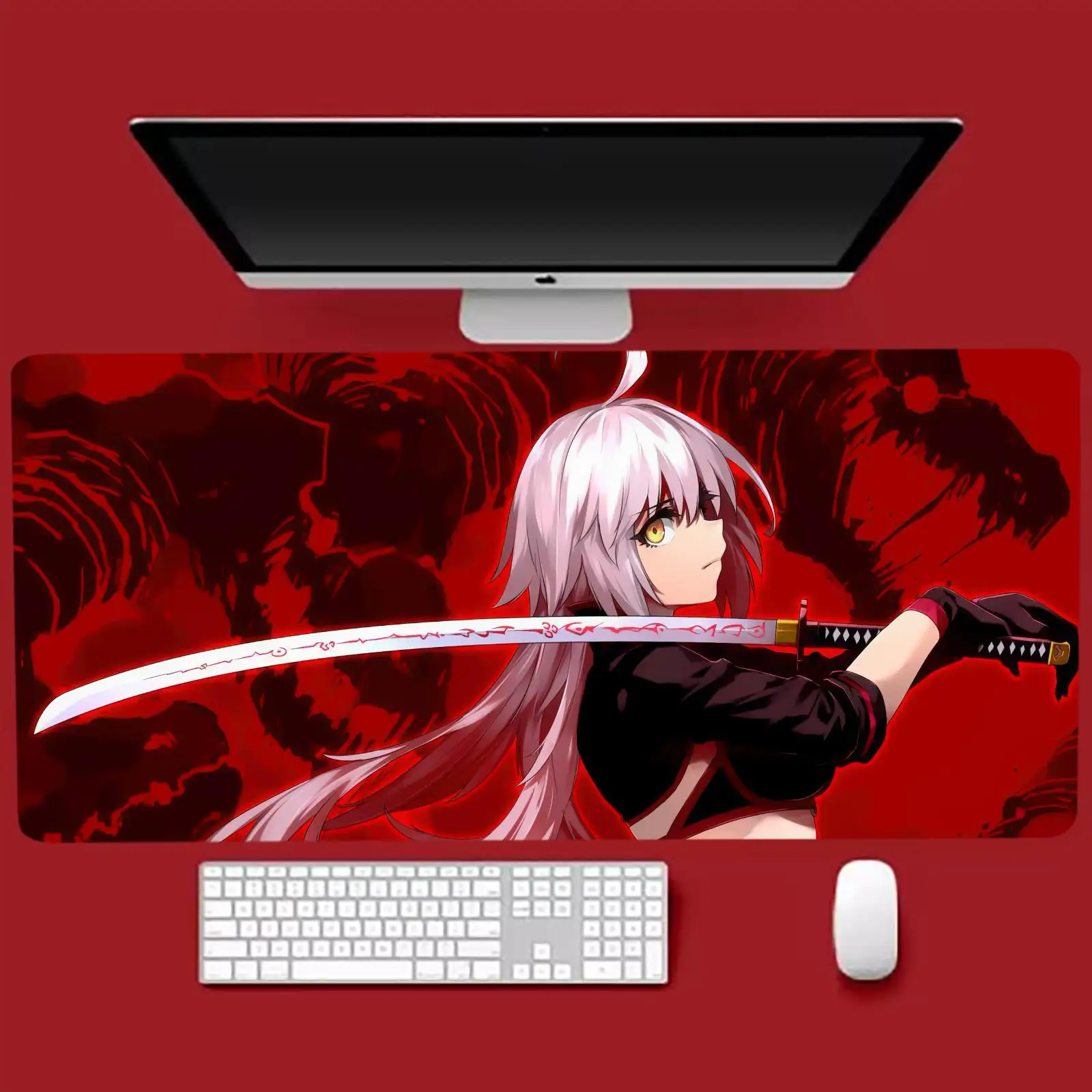 

anime F-fateGrand Order Mouse Pad Mousepad Large Gaming Mouse Pad LockEdge Thickened Computer Keyboard Table Desk Mat