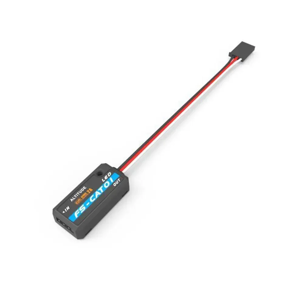 FLYSKY FS-CAT01 Altitude Sensor, 0-8000m Range, I-Bus Interface, 4.0-8.4V for RC Airplanes & Drones