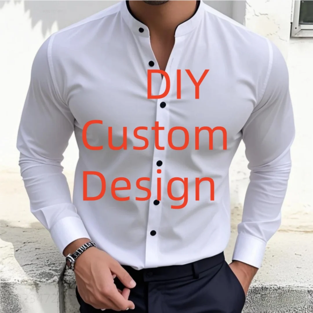 

Новые четырехсезонные мужские рубашки с длинными рукавами, нестандартные стили и цвета. Ультратонкий силуэт для повседневной деловой официальной одежды. Бр