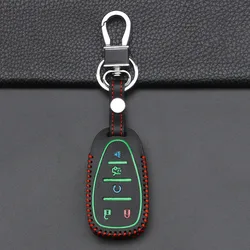 For 2017 Chevy Traverse Cruze 2018 Chevrolet Equinox Malibu 5 Buttons 2019 Silverado High Quality Luminous Key Cover Case