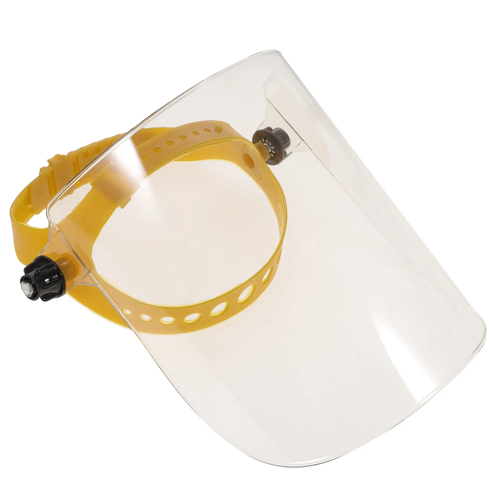 Portable Face Protective Mask Transparent Outdoor Face Guard Lightweight Spittle-Proof Shield Protective Cover for Motorcycling