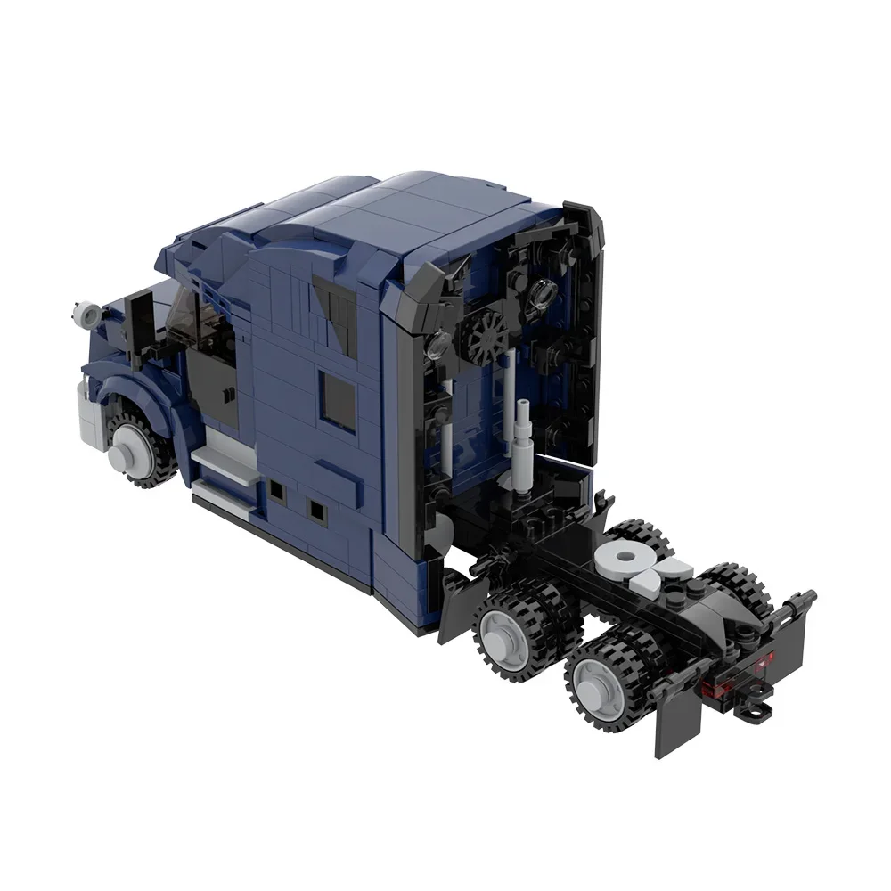 MOC-203076 프레이트라이너 카스카디아 블록 장난감 선물