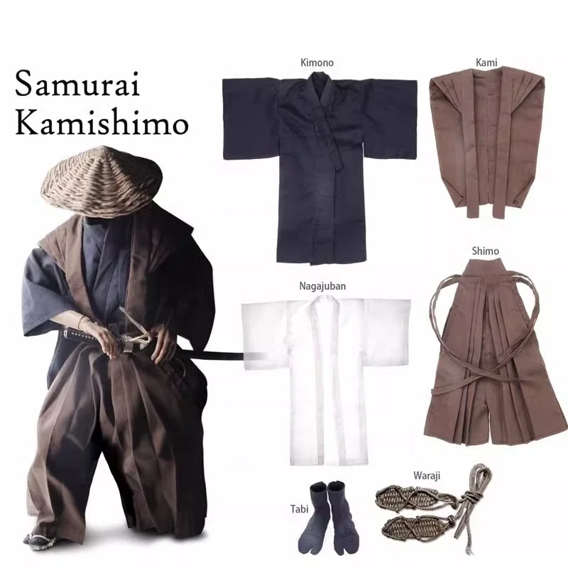 

Toys Dao TDA-02 1/6 Male Soldier Japanese Samurai Kimono Clothes Straw Sandals Model Fit 12'' Action Figure Body In Stock