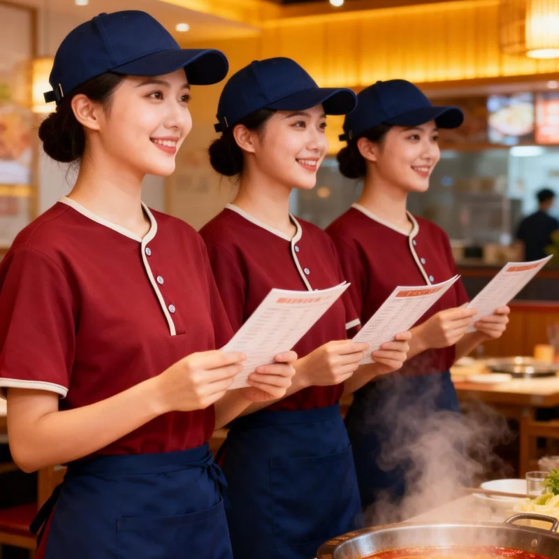 

Летняя рабочая униформа с короткими рукавами для официантов ресторанов хот-пот, футболки, униформа для сотрудников кафе с молочным чаем и кофе, с вышивкой.