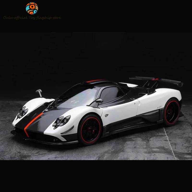 1:18 Pagani Zonda Cinque 2009 Style Amg Alloy Car Model Simulation 1:1 Vehicle Restoration Detachable Components Room Decor