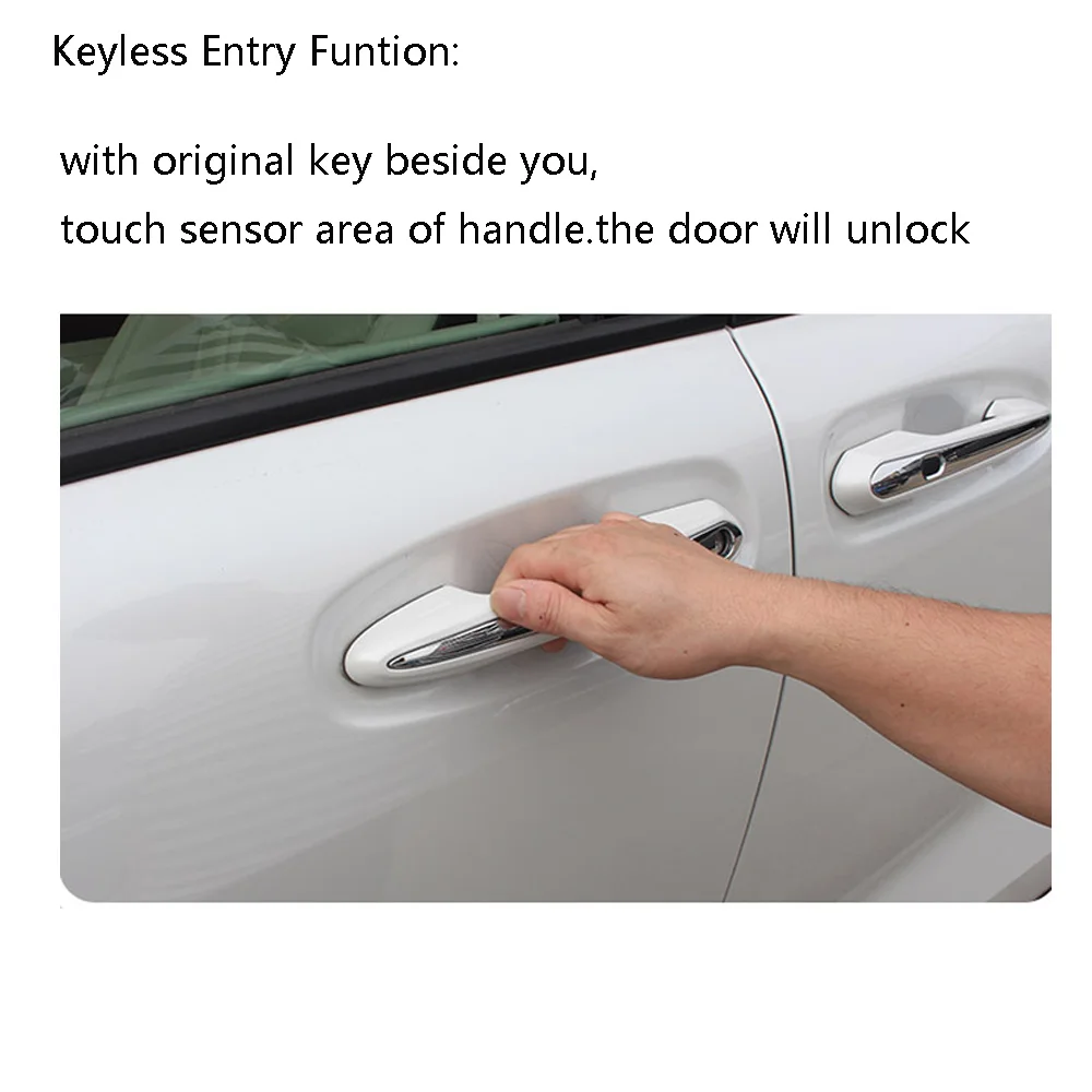 PKE Keyless Entry Access System New Toyota Sienna Year 2020-2021 Original Remote Key Unlock Lock Car Accessories Black Handle