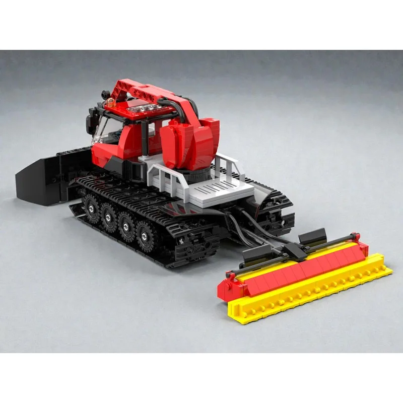 

MOC-248314 Urban Agriculture Snow Removal Machine Building Block Model 548 Parts Boys Children Birthday Christmas Toy Gift
