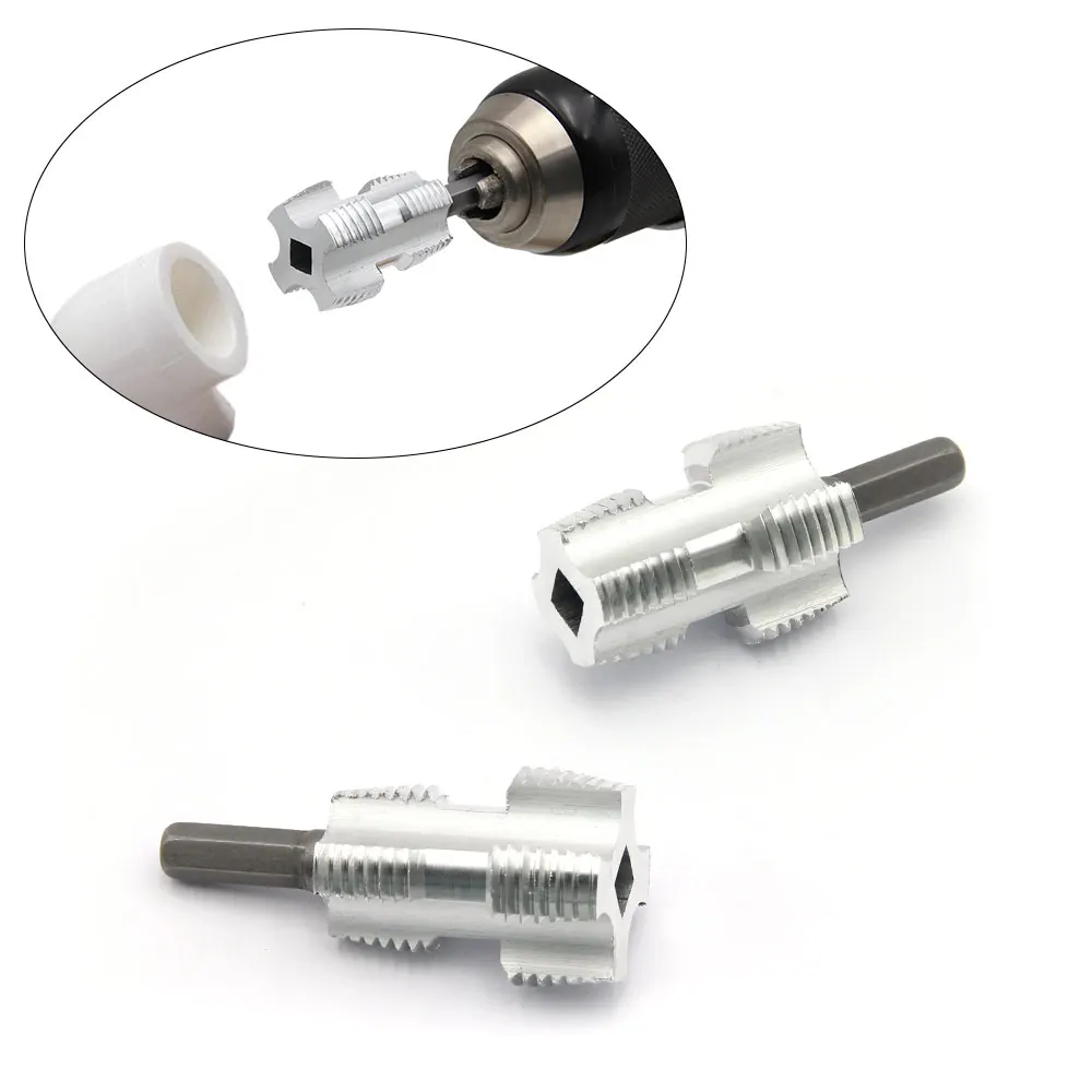 4 points/6 points PPR water pipe inner hole opener PVC plastic PE pipe drill bit power tool accessories universal tapping set image 4