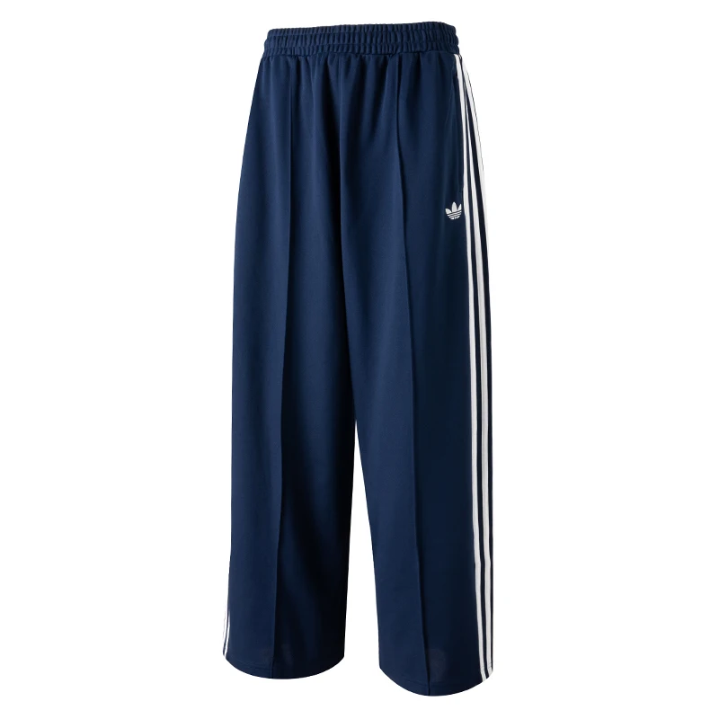 Adidas Trefoil Men's Retro Casual Color-Block Loose Knit Sports Pants KS7529