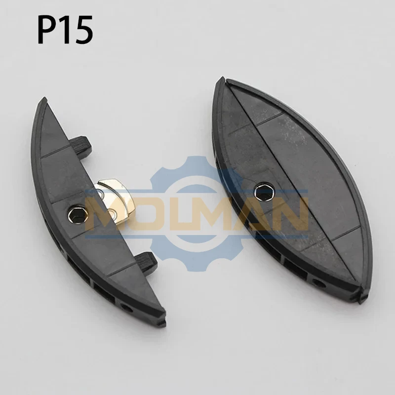 100Pairs P15 Invisible Lamino Connector Reusable Accessories Plywood 2 in 1 Fastener for Woodworking Slotting Machine