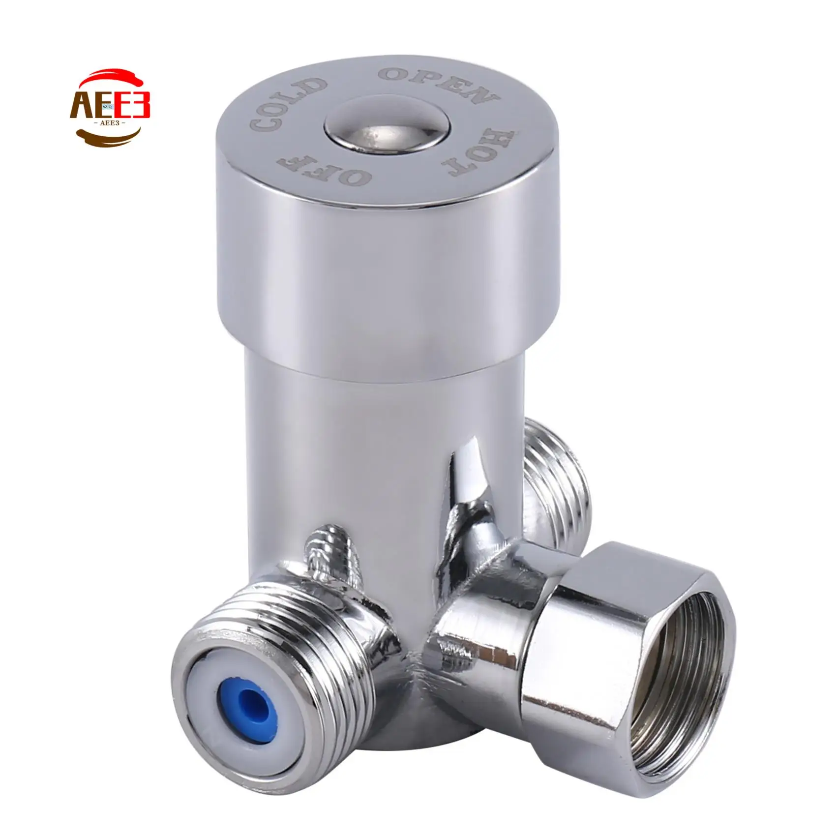AEE3-G1/2 Hot Cold Water Mixing Valve Thermostatic Mixer Temperature Control For Automatic Faucet