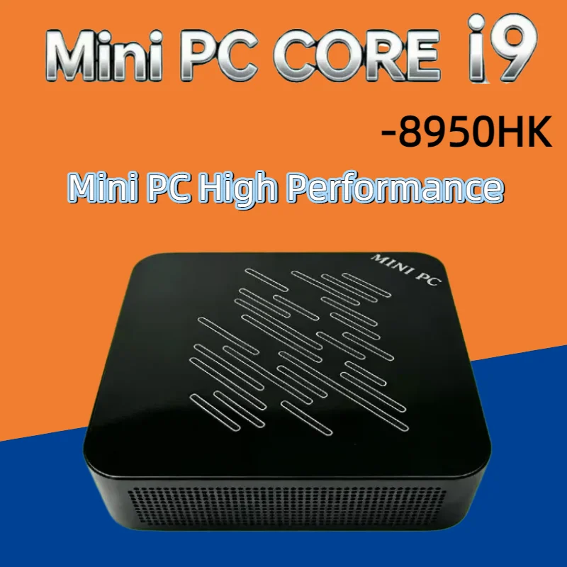 High Performance Mini PC Gamer Portable Computer Intel Core i9-8950HK 16GB RAM 1TB SSD FHD Bluetooth WiFi6 Gaming Office 4K HDMI