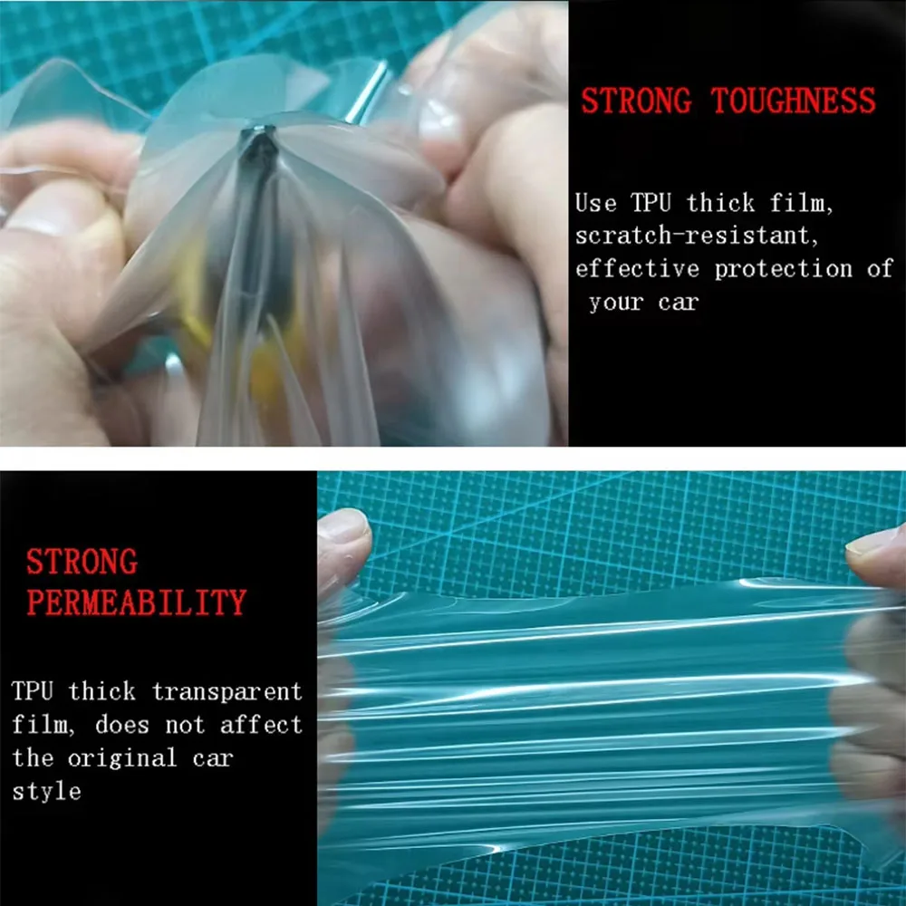 For Mercedes-Benz CLA 35/45 AMG 20-22 C118 Car Interior Center Console Transparent TPU Protective Film Anti-scratch Repair Film