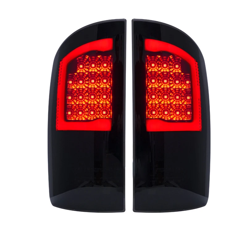 For Dodge RAM 1500 2500 3500 2003 2004 2005 2006  LED Tail Lights Car Tail Light with Driving Brake Reversing Turn Signal Lamp