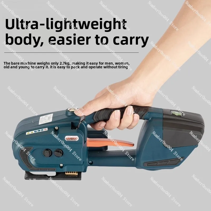 

Automatic Carton Bundling Machine with PP Strapping Tool, High-End Packing System Single/Dual Batteries